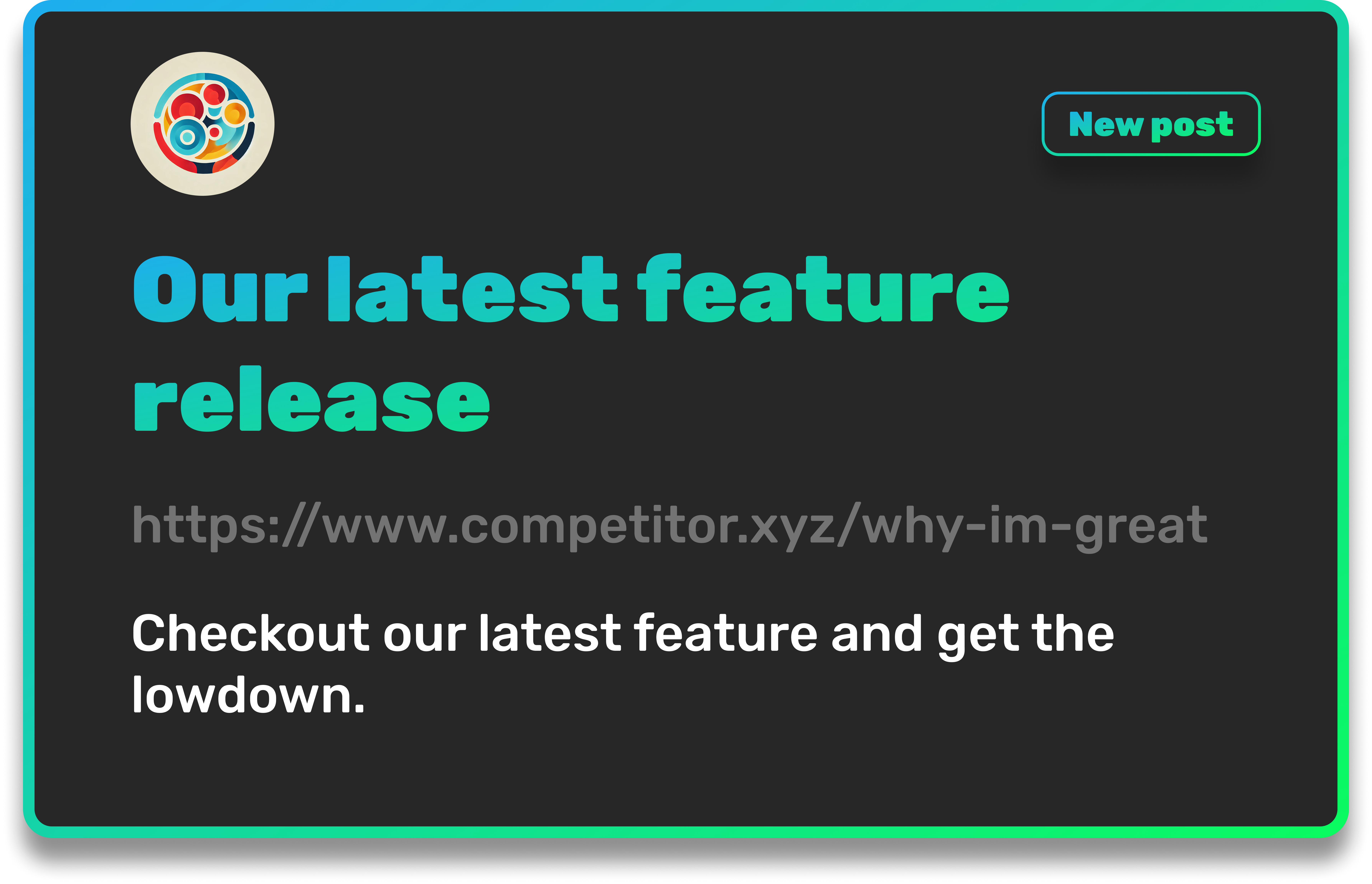 A live feed of everything happening in your niche